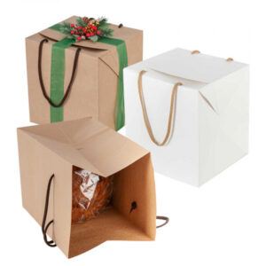 BAG BOX PANETTONE 750GR BIANCO OPACO PZ